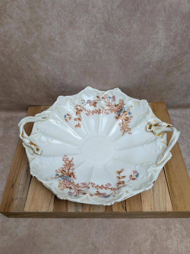 Old porcelain plate J.P.L France