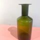 Holmegaard olive glass vase