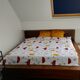 Solid wood bed