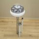 Floor lamp with ashtray, Space Age design, 1960s, production: Italy