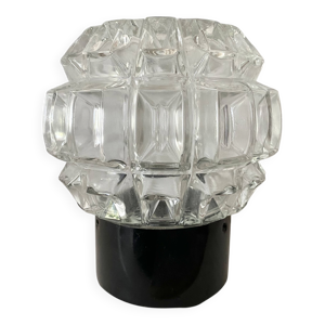 plafonnier boule texturée