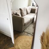 Antique beveled mirror