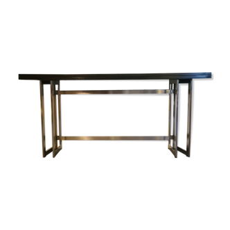 Large convertible console table