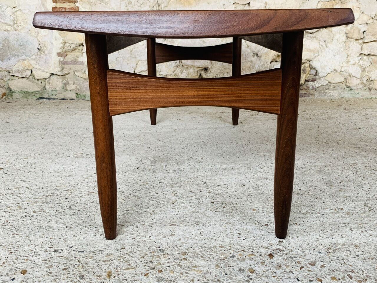 Vintage Danish teak coffee table, circa 1960's