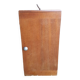Old wooden transport trunk vintage jouan material #a653