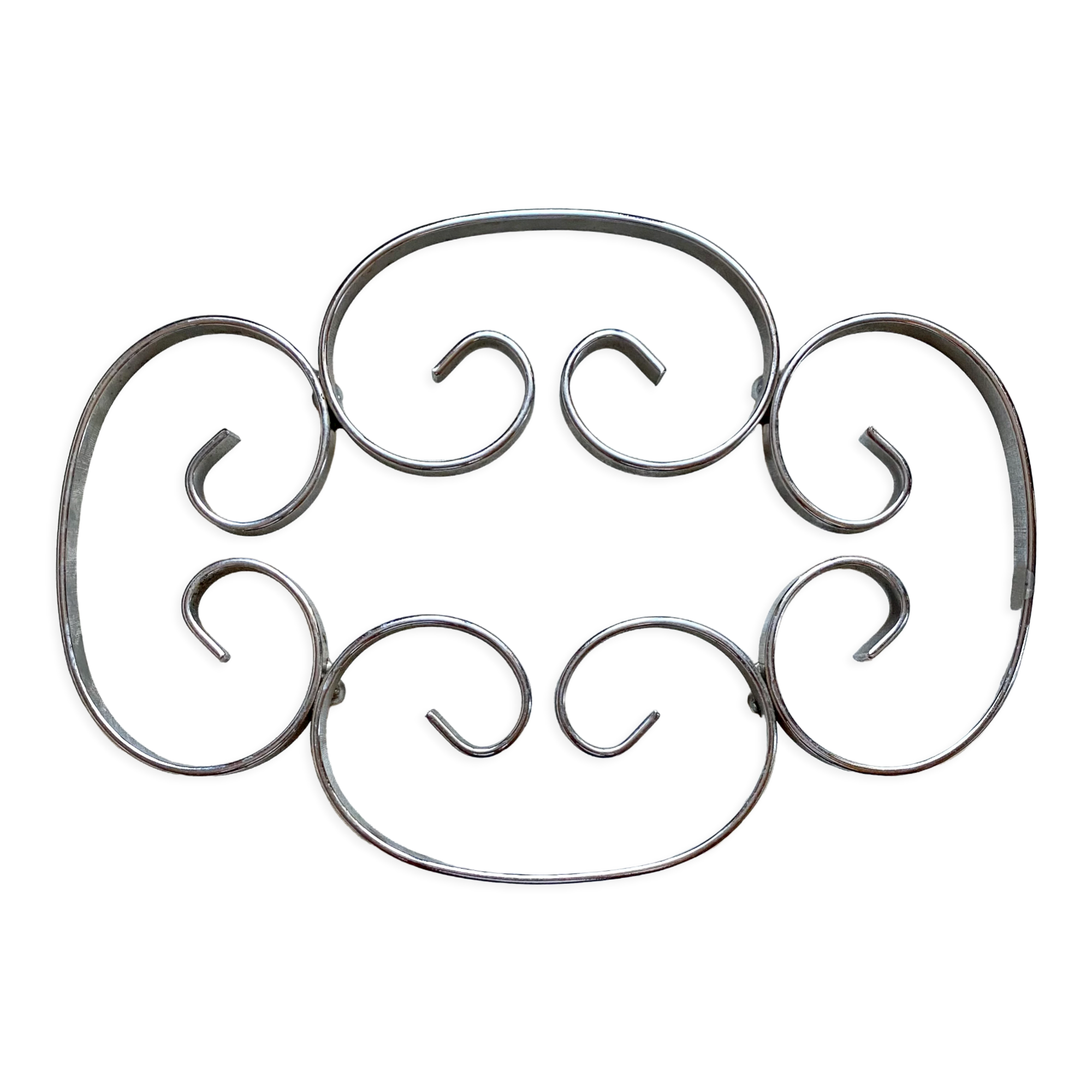 Vintage stainless steel table mat