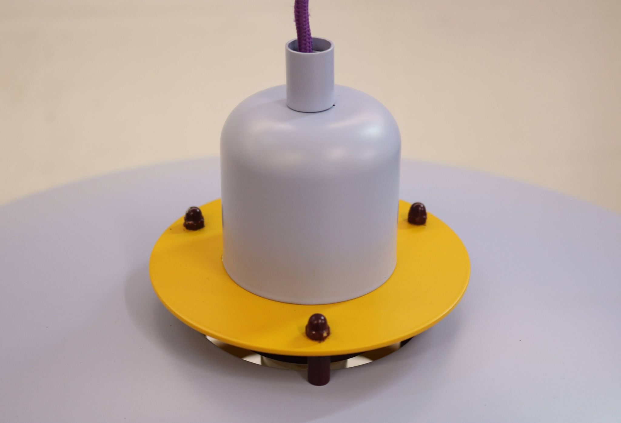 Colorful Danish Pendant Lamp by Belid – 1980s