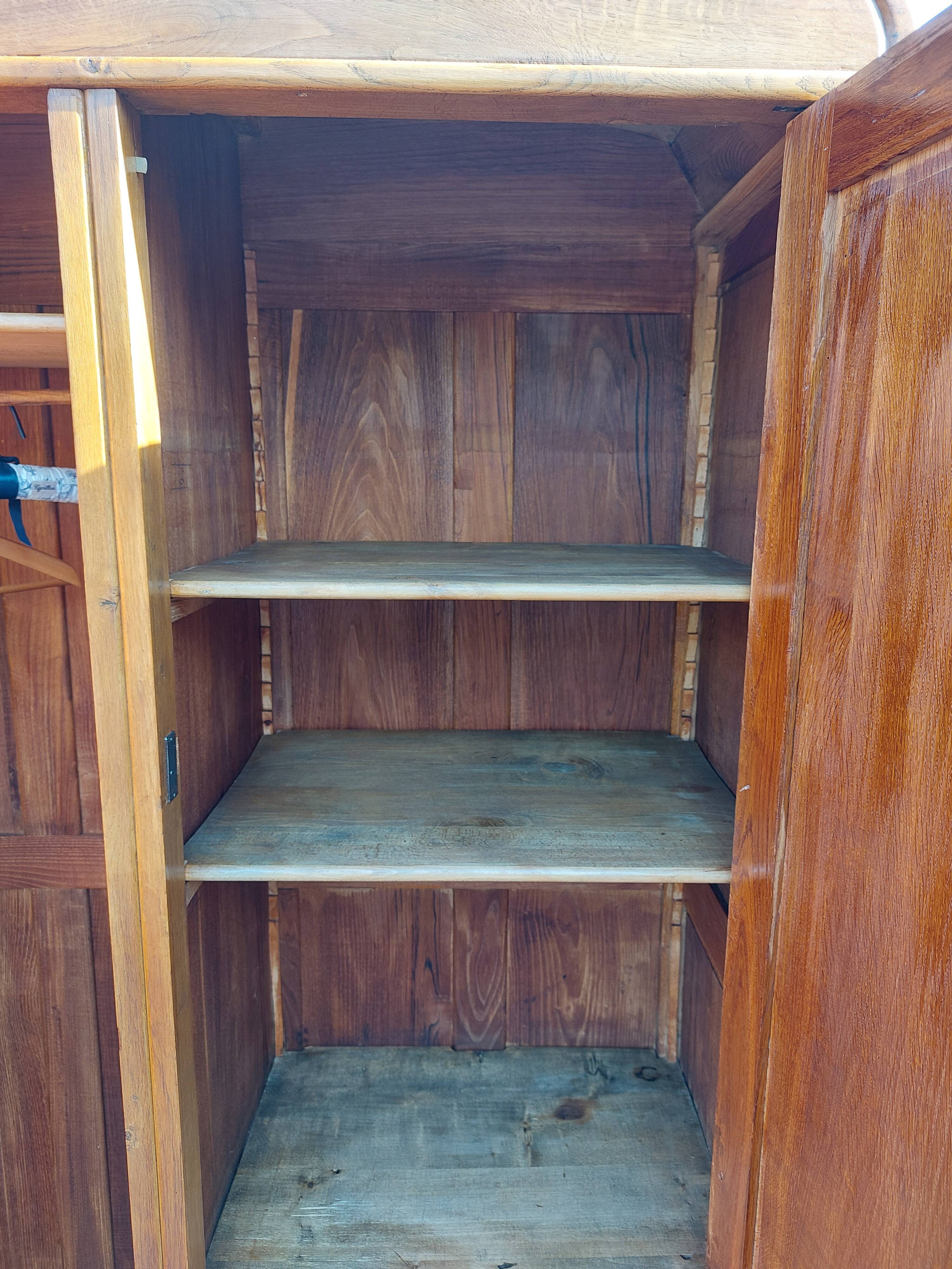 triple-function wardrobe, hanging space, 1940s