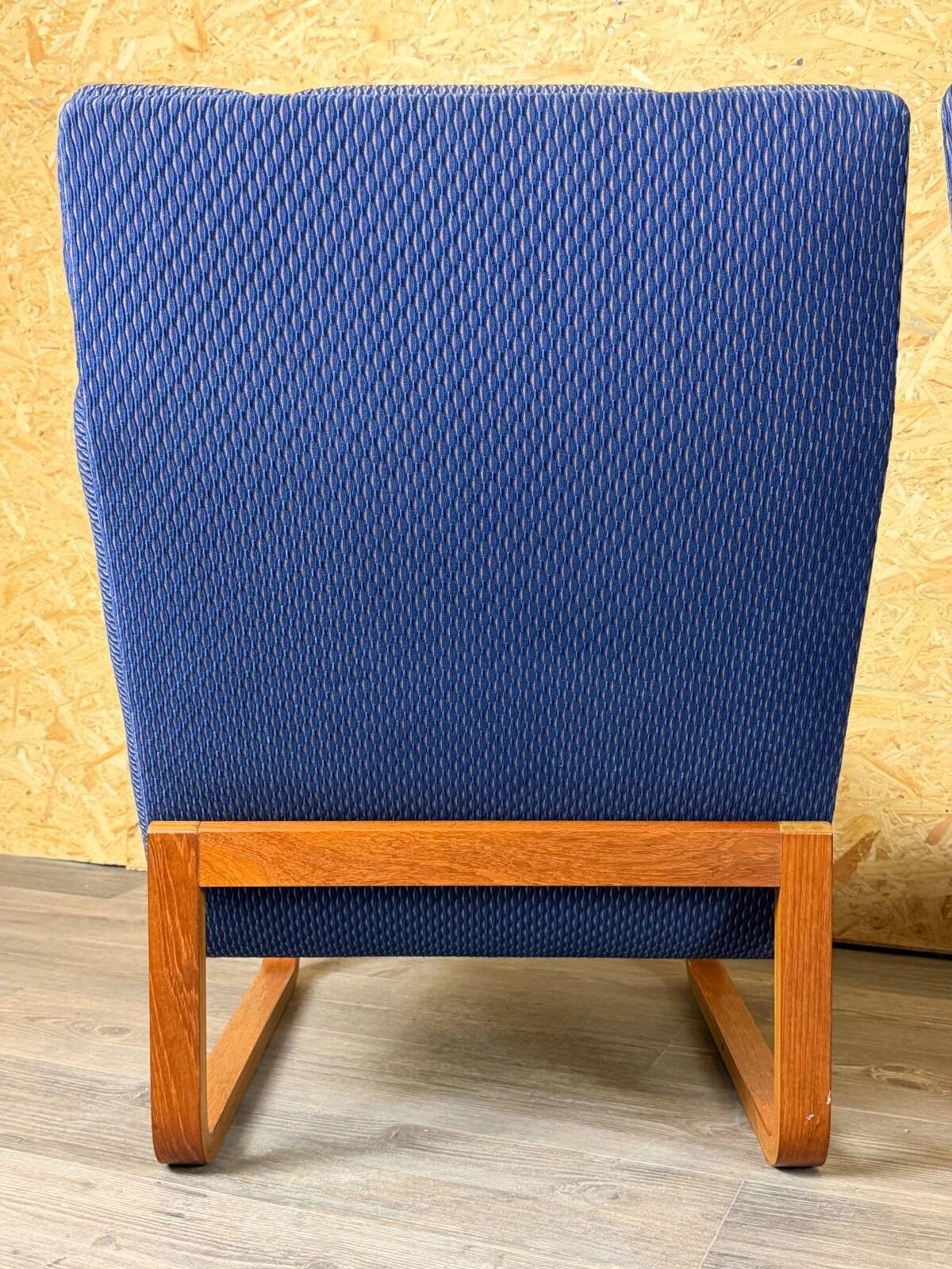 2x 1960s 1970s Teak Easy Chairs by Magnus Oelsen A/S Durup Denmark