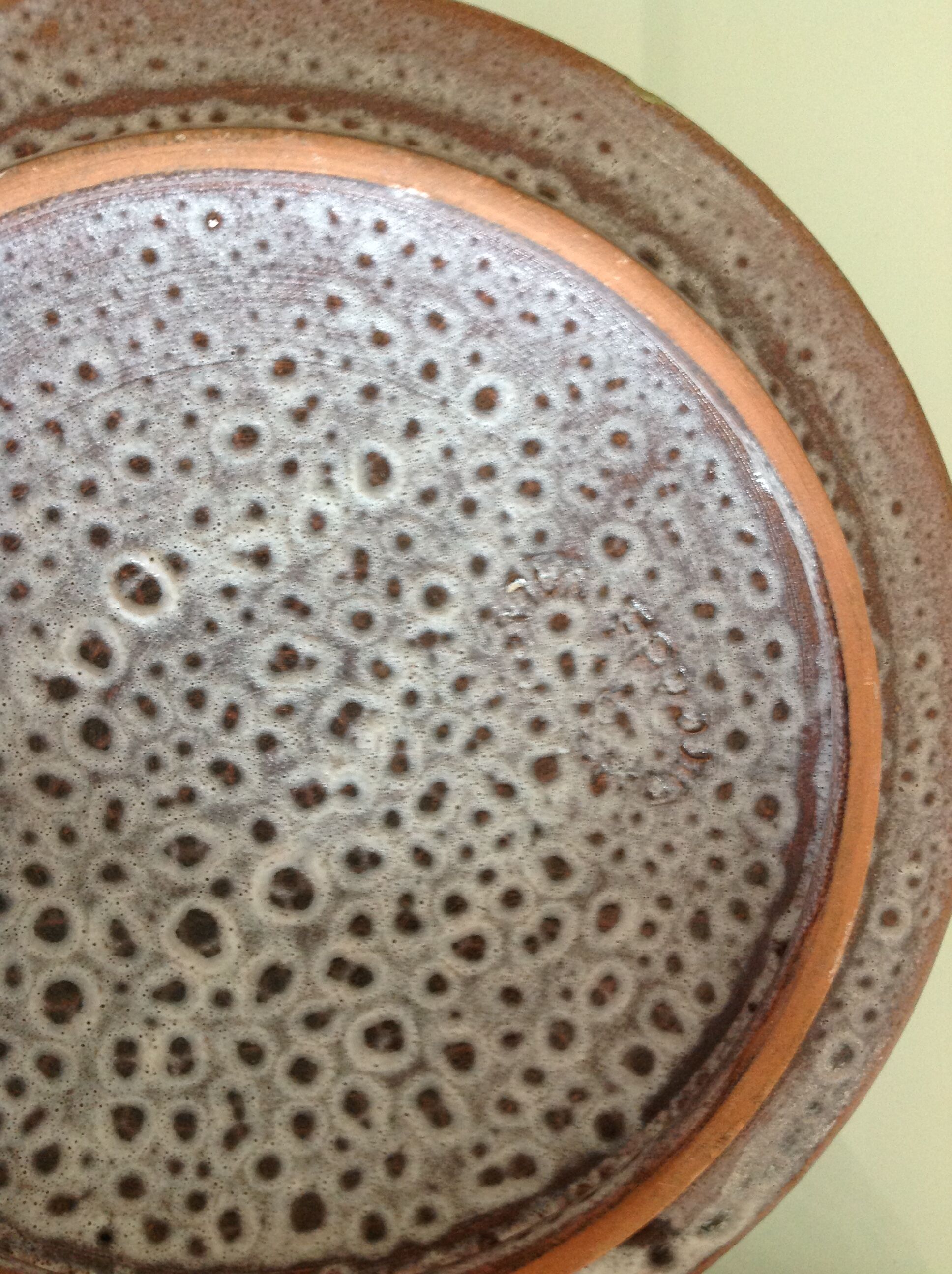 Polychrome cermal pot by FPP Vallauris / vintage 60s