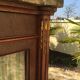 Mahogany Showcase - Bronze Golden Style Louis XVI