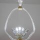 Petite Art Deco Pendant Chandelier by Ercole Barovier, 1940s