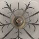 Napoleon III lamp in opaline