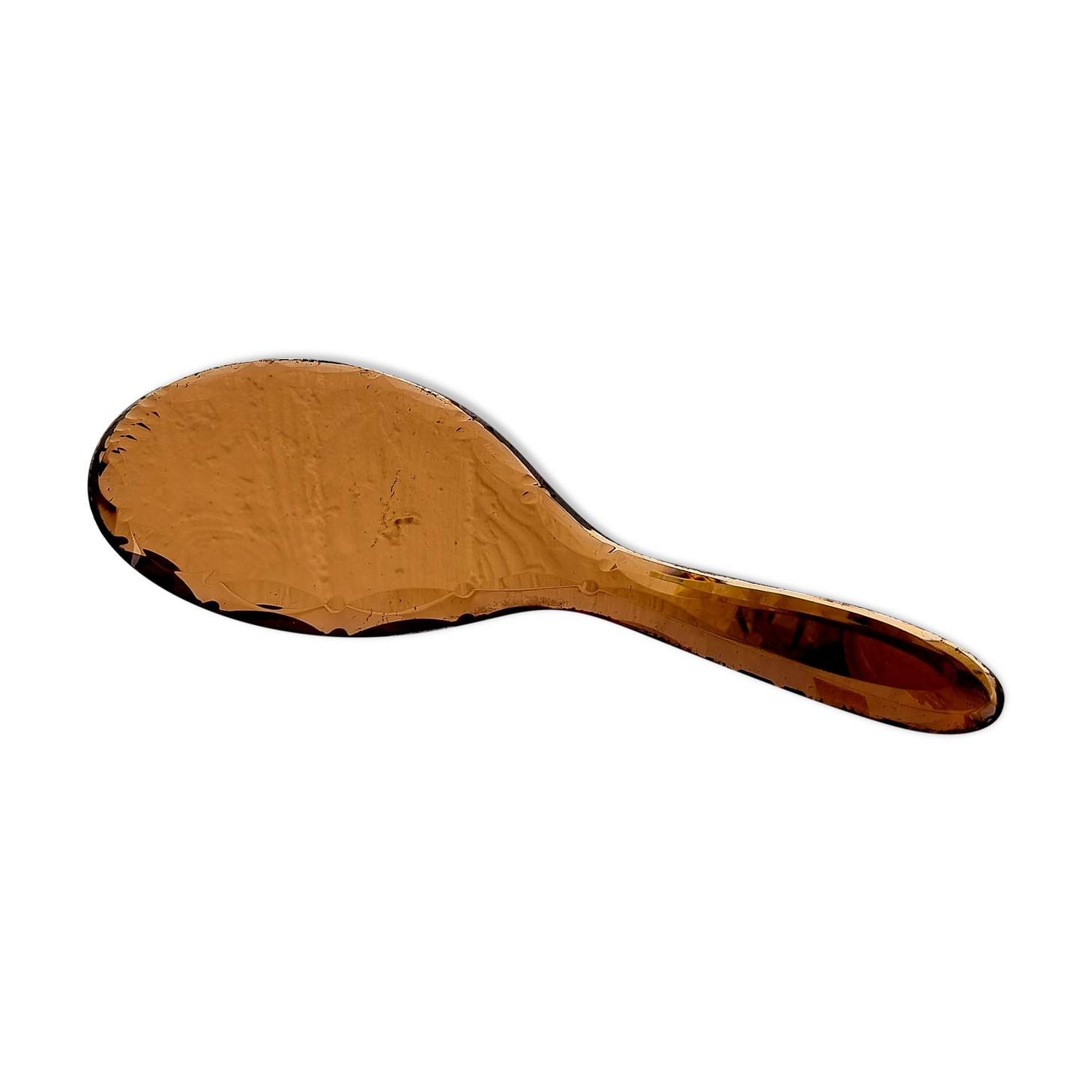 Art Deco style hand mirror