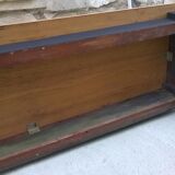 Ancienne table ou console patine noir