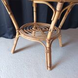 Rattan table