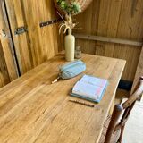 Table de ferme restaurée