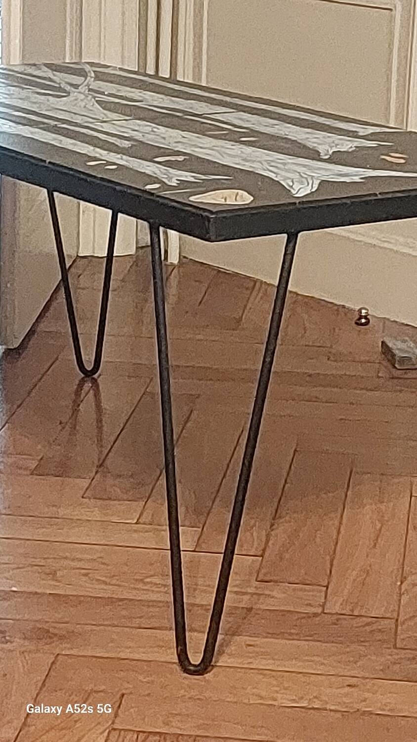 Tiled coffee table from the 60s/70s