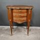 Petite Commode Coiffeuse en Acajou, style Transition – 1940