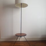 Tripod tablet floor lamp
