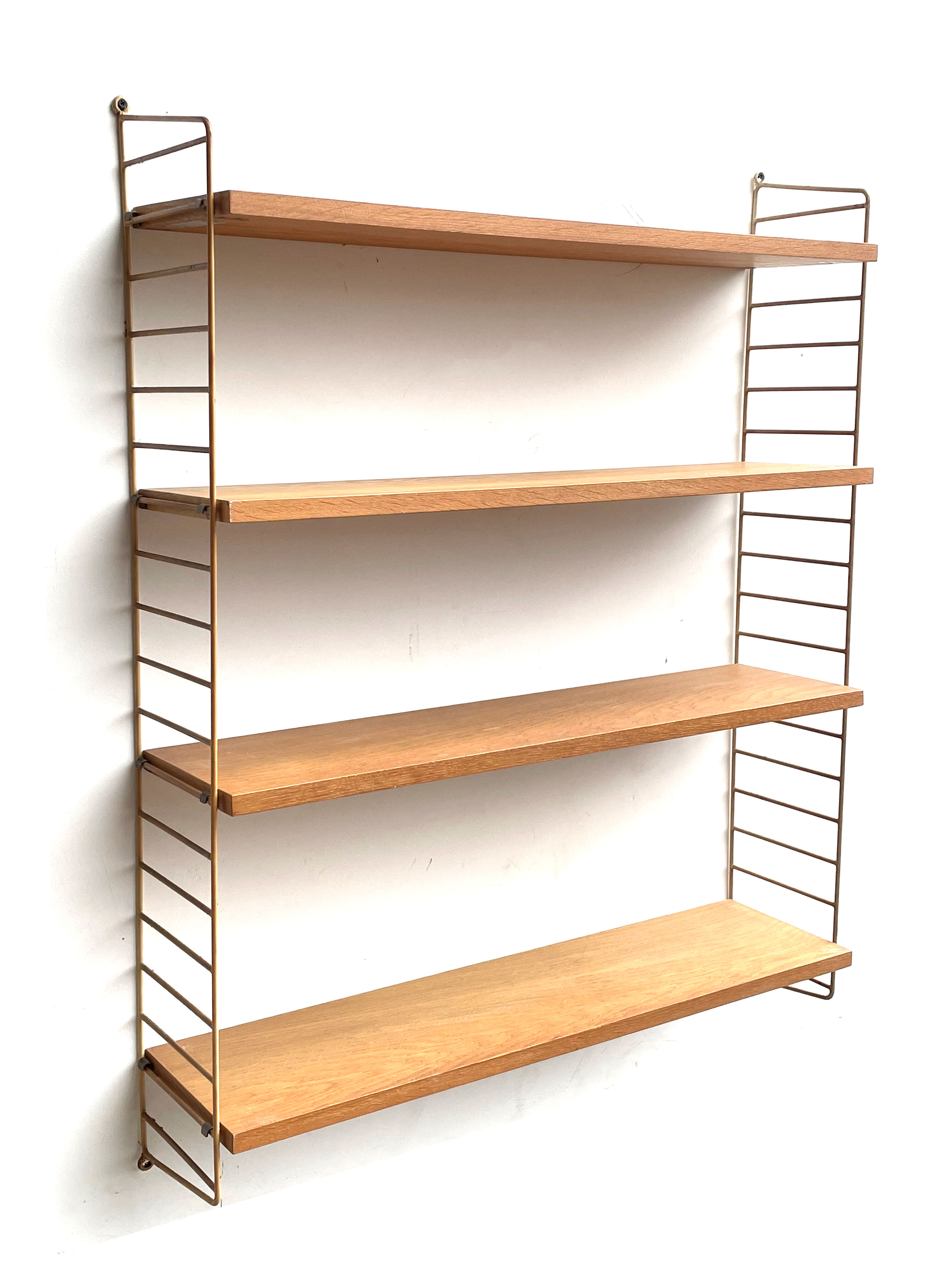 Vintage Nisse Strinning string wall system 60's design