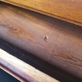Vtg Mid Century Danish Chest Drawers Wall Unit Media Cabinet Room Divide  #530