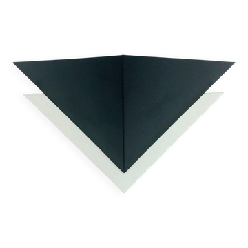 Applique murale triangulaire du milieu du siècle par J.T. Kalmar, Autriche, années 1960/1970