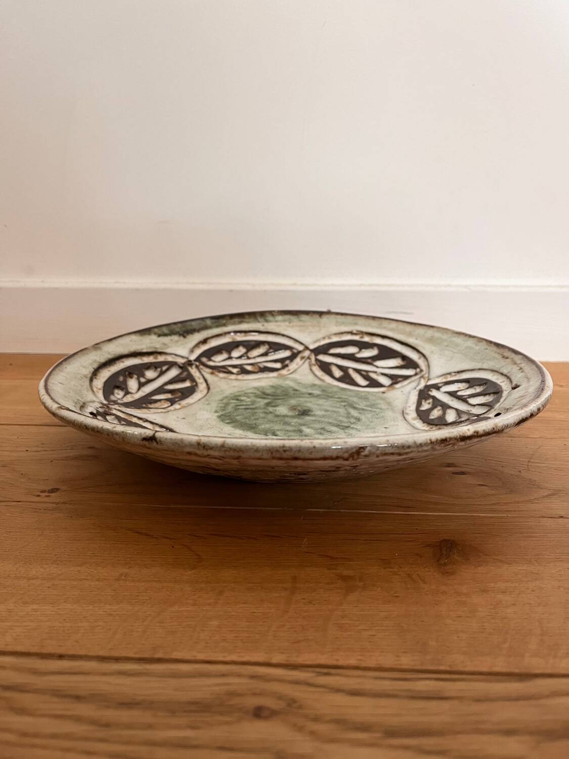 Albert Thiry ceramic dish, Vallauris
