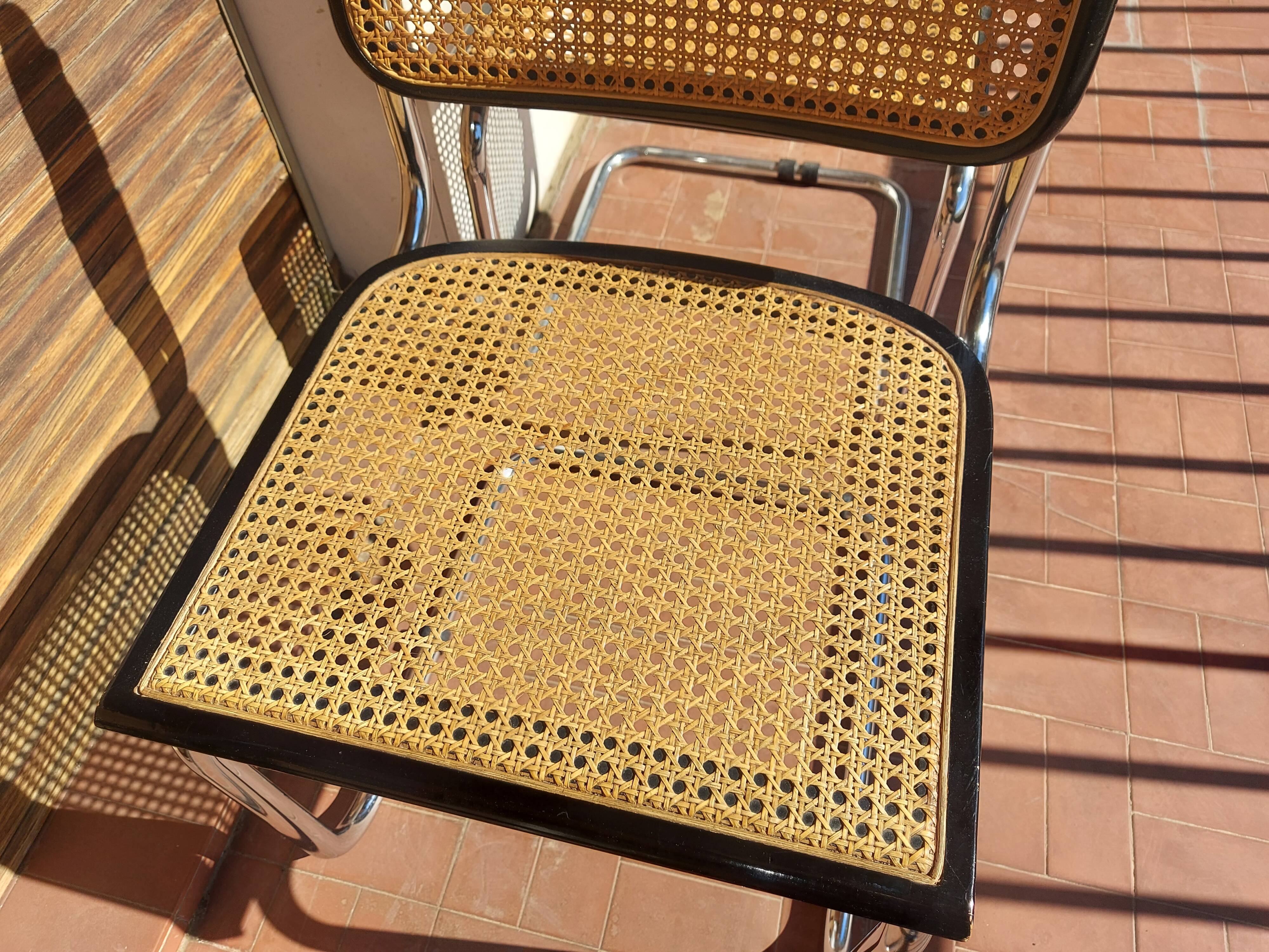 3 chairs Marcel Breuer B32