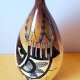 60s ceramic soliflore vase