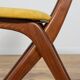 Chaises de Salle à Manger Mid-Century en Teck par Louis van Teefelen pour Wébé, Pays-Bas, 1950s, Set de 4