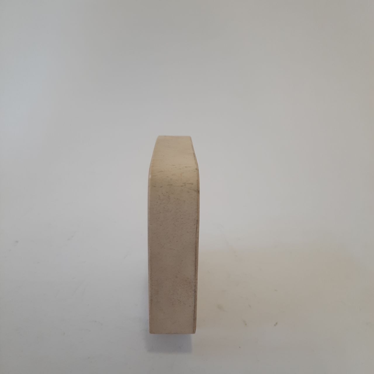 Three elephant statuettes travertine paperweight - Fratelli Mannelli made in Italy - vintage