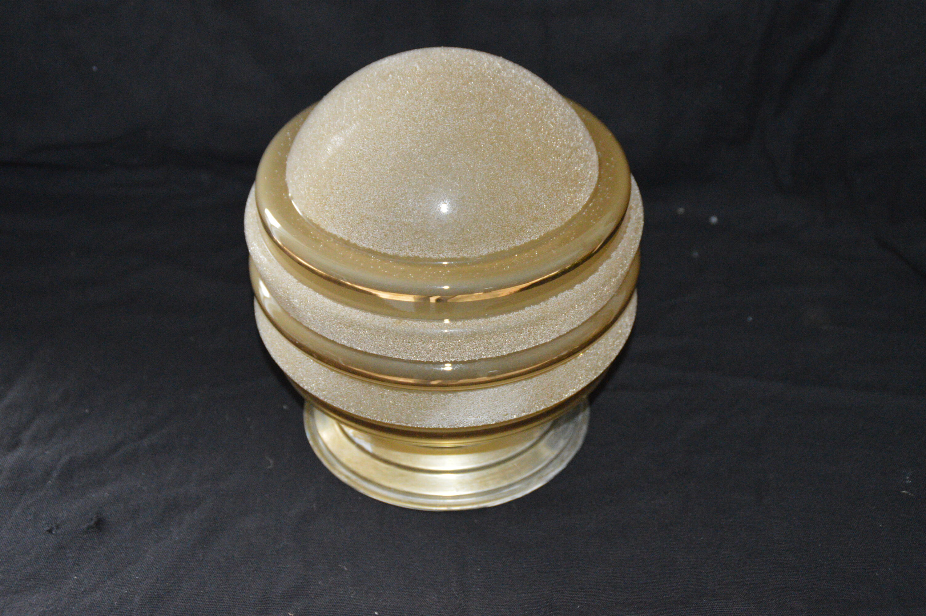 60s sanded glass ceiling