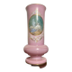 Vase Opaline Saint Louis peint main