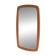 Miroir scandinave en teck, 120x38cm, Suède, 1960