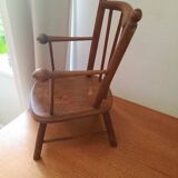 Old doll chair