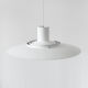 Suspension Kastholm blanche par Nordisk Solar