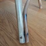 Rattan wicker plant holder