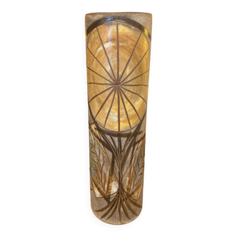 Kostanda Vallauris ceramic tube vase