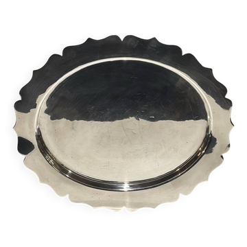 Vintage oval silver-plated tray J.B. Chatterley & Sons – Birmingham