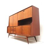 Vintage sideboard / highboard by Louis van Teeffelen for Wébé