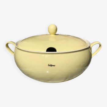 Pastel yellow soup tureen (Royal Sphinx Maestricht)