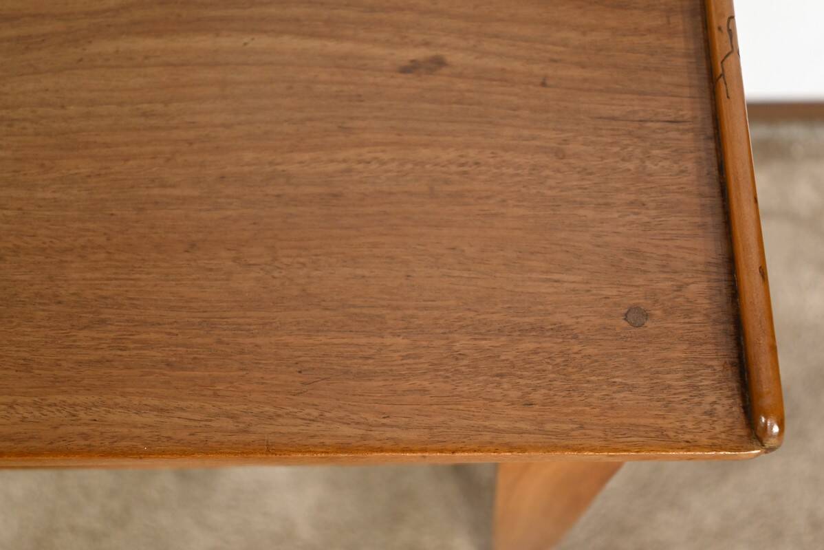 Desk Table in Ash, Mahogany and Cherry, Directoire Style – Mid-19th Century