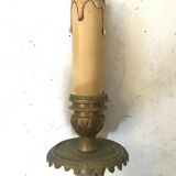 Pair of bronze castle appliques 55cm