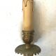 Pair of bronze castle appliques 55cm