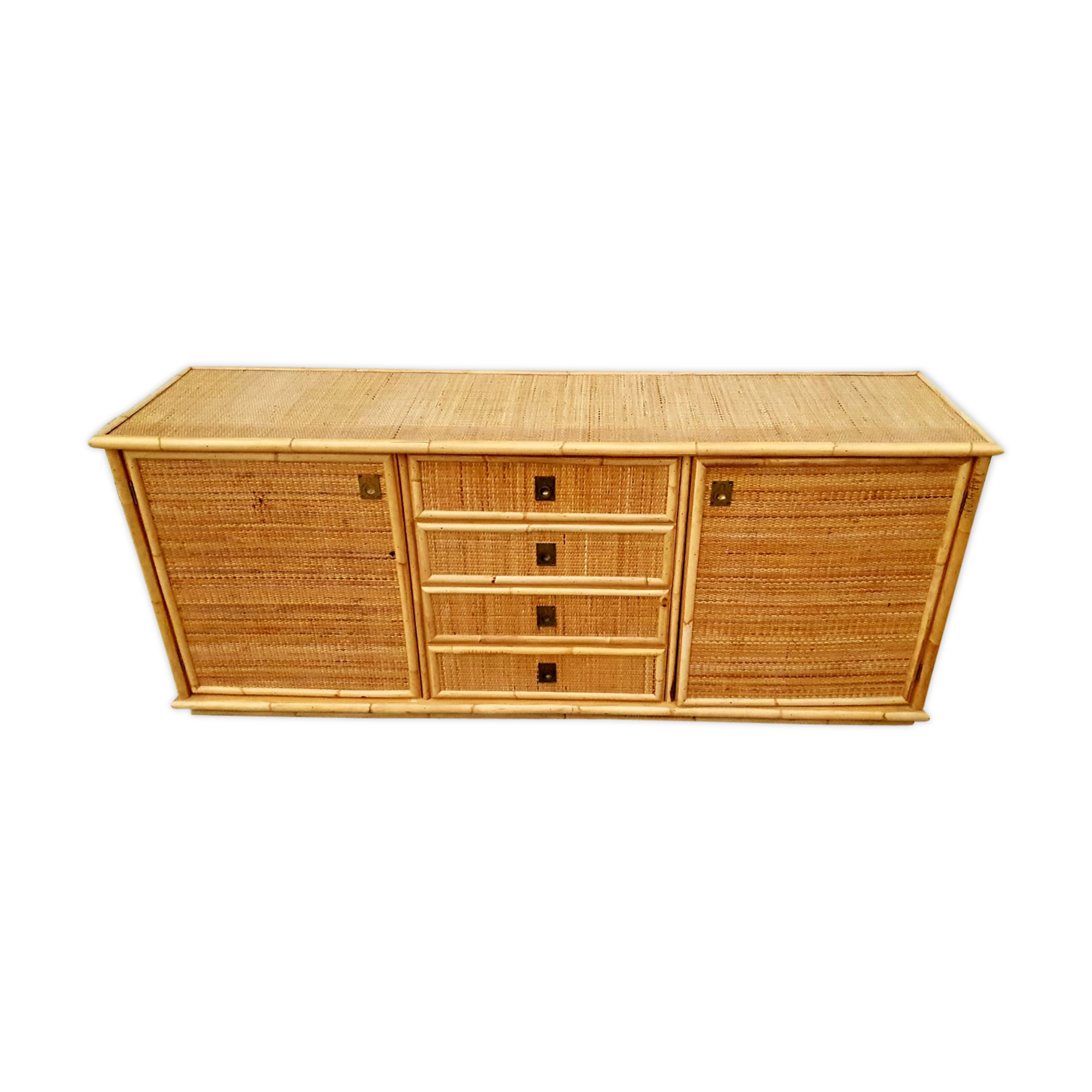 Rattan sideboard