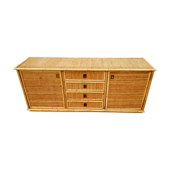Rattan sideboard