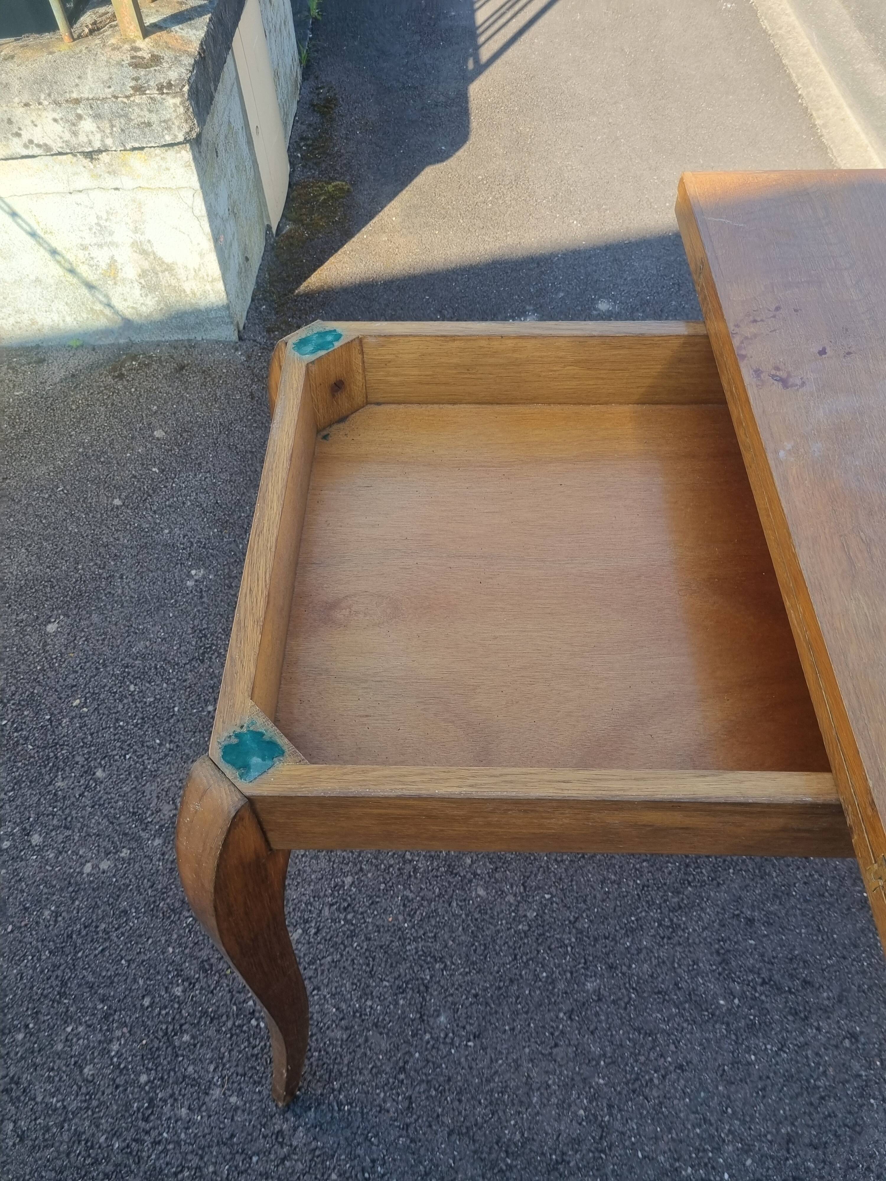 Old folding table