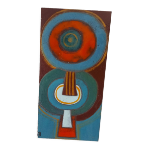 Plaque de lave vintage 50 , 60'S