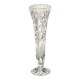 Soliflore en cristal taillé